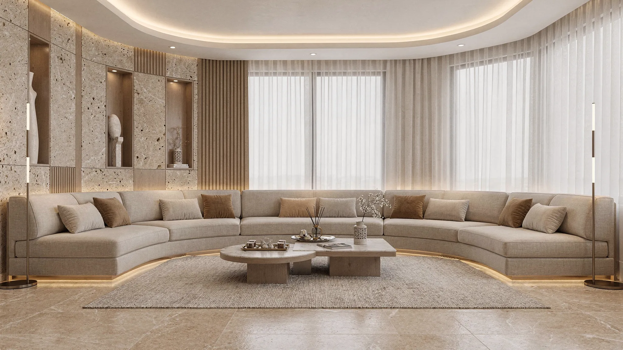 Residential Interior designing - living room design